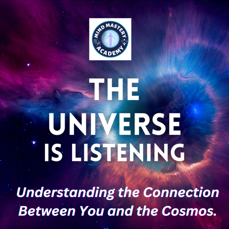 “The Universe Is Listening: Understanding the Connection Between You and the Cosmos” 🌌